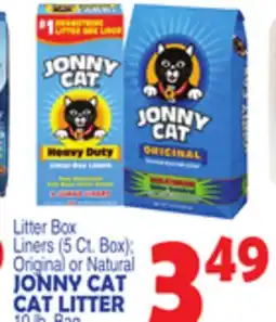 Bravo Supermarkets JONNY CAT CAT LITTER 10 lb. Bag offer