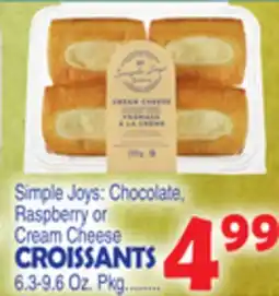 Bravo Supermarkets Simple Joys CROISSANTS offer