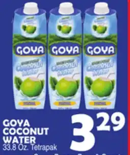 Bravo Supermarkets GOYA COCONUT WATER offer