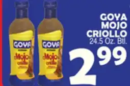 Bravo Supermarkets GOYA MOJO CRIOLLO offer