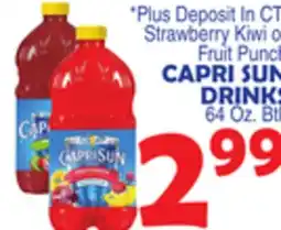 Bravo Supermarkets CAPRI SUN DRINKS offer