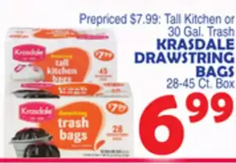 Bravo Supermarkets KRASDALE DRAWSTRING BAGS offer