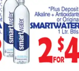 Bravo Supermarkets SMARTWATER offer