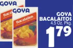 Bravo Supermarkets GOYA BACALAITOS offer