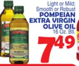 Bravo Supermarkets POMPEIAN EXTRA VIRGIN OLIVE OIL offer