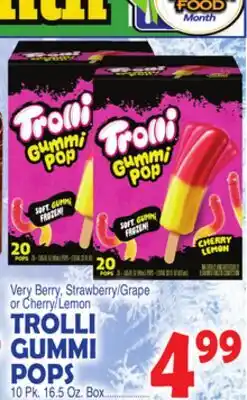 Bravo Supermarkets TROLLI GUMMI POPS offer