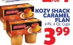 Bravo Supermarkets KOZY SHACK CARAMEL FLAN offer