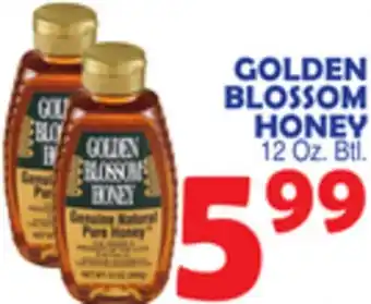 Bravo Supermarkets GOLDEN BLOSSOM HONEY offer