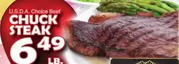 Bravo Supermarkets CHUCK STEAK offer