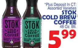 Bravo Supermarkets STOK COLD BREW COFFEE offer