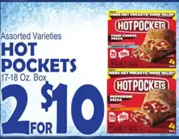 Bravo Supermarkets HOT POCKETS offer