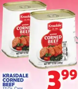 Bravo Supermarkets KRASDALE CORNED BEEF offer