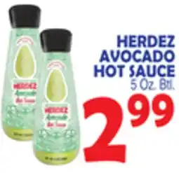 Bravo Supermarkets HERDEZ AVOCADO HOT SAUCE offer