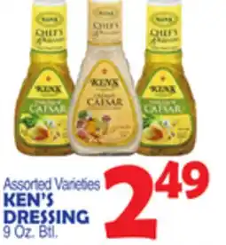 Bravo Supermarkets KEN'S DRESSING offer