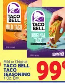 Bravo Supermarkets TACO BELL TACO SEASONING offer