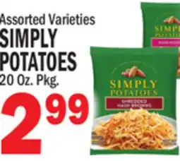 Bravo Supermarkets SIMPLY POTATOES offer