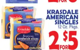 Bravo Supermarkets KRASDALE AMERICAN SINGLES offer