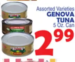 Bravo Supermarkets GENOVA TUNA offer