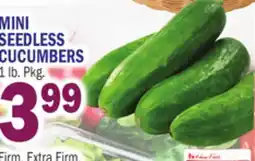 Bravo Supermarkets MINI SEEDLESS CUCUMBERS offer