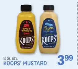 Kings Food Markets KOOPS' MUSTARD offer
