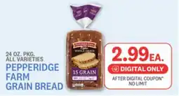 Kings Food Markets PEPPERIDGE FARM GRAIN BREAD offer