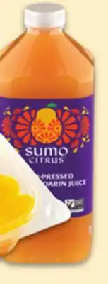 Kings Food Markets SUMO CITRUS 100% MANDARIN JUICE offer