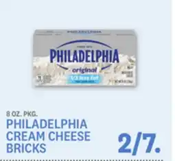 Kings Food Markets PHILADELPHIA CREAM CHEESE BRICKS offer
