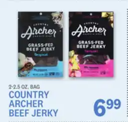 Kings Food Markets COUNTRY ARCHER BEEF JERKY offer