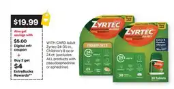 CVS Adult Zyrtec 24-35 ct., Children's 8 oz or 24 ct offer