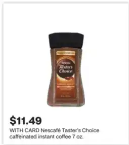 CVS Nescafé Taster's Choice caffeinated instant coffee offer