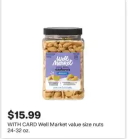 CVS Well Market value size nuts 24-32 oz offer