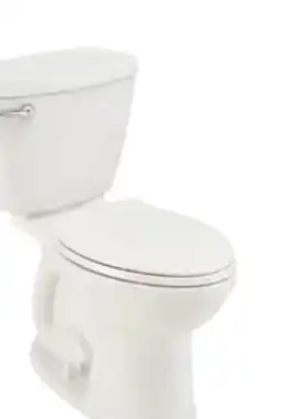 Lowe's White 1.28-GPF Elongated Chair-Height Toilet offer