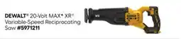 Lowe's 20-Volt MAX♦ XR Variable-Speed Reciprocating Saw offer