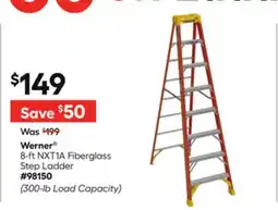 Lowe's 8-ft NXT1A Fiberglass Step Ladder offer