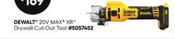 Lowe's 20V MAX♦ XR Drywall Cut-Out Tool offer