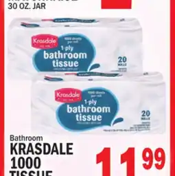 C Town KRASDALE 1000 TISSUE offer