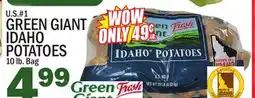 C Town GREEN GIANT IDAHO POTATOES offer