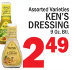 C Town KEN'S DRESSING offer