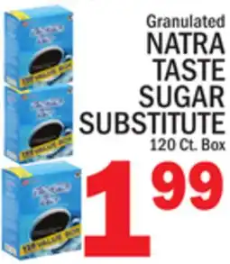 C Town NATRA TASTE SUGAR SUBSTITUTE offer