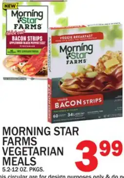 C Town MORNING STAR FARMS VEGETARIAN MEALS offer
