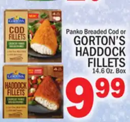 C Town GORTON'S HADDOCK FILLETS offer