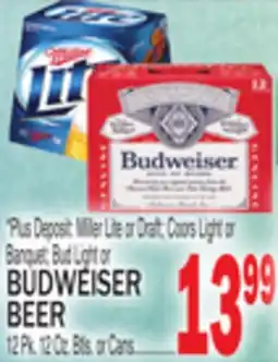 C Town BUDWEISER BEER offer
