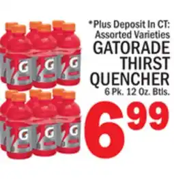 C Town GATORADE THIRST QUENCHER offer