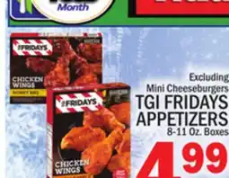 C Town TGI FRIDAYS APPETIZERS offer