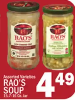C Town RAO'S SOUP offer