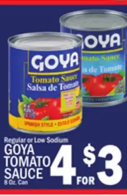 C Town GOYA TOMATO SAUCE offer