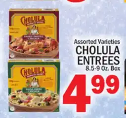 C Town CHOLULA ENTREES offer