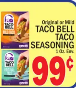 C Town TACO BELL TACO SEASONING offer