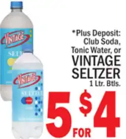 C Town VINTAGE SELTZER offer
