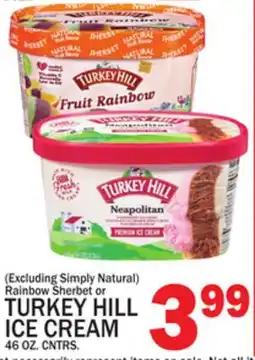C Town TURKEY HILL ICE CREAM offer